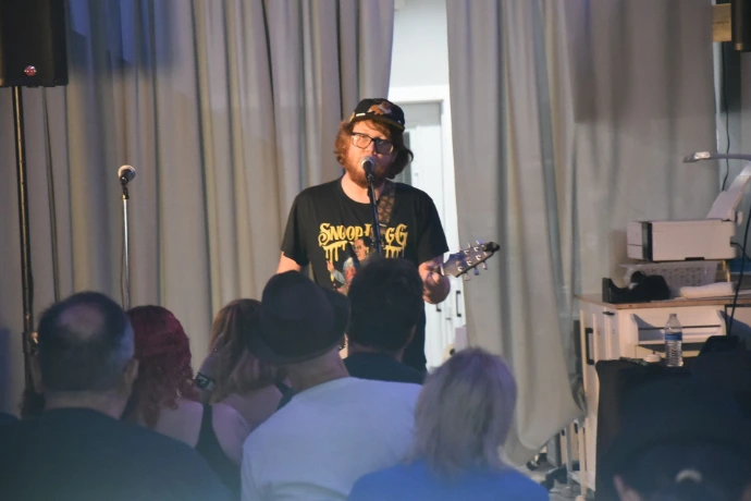 Open Mic performer