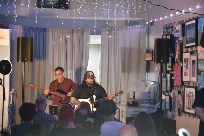 Open Mic performer