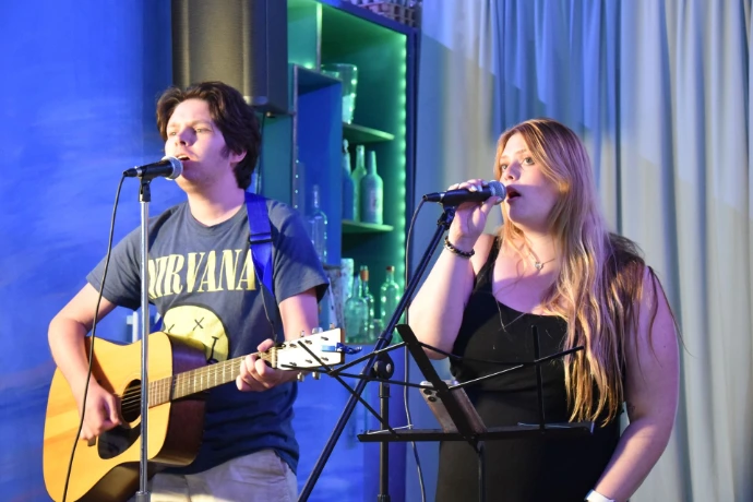 Open Mic performer