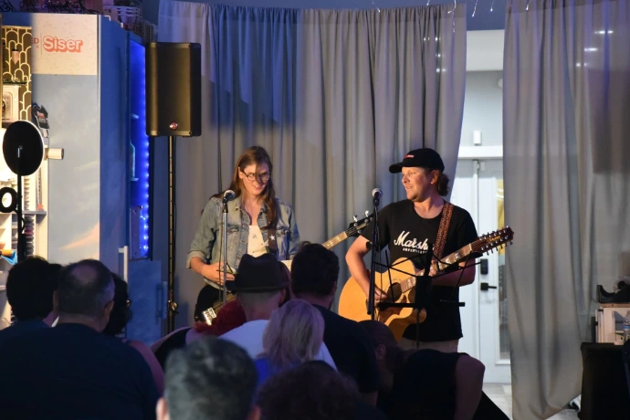 Open Mic performer