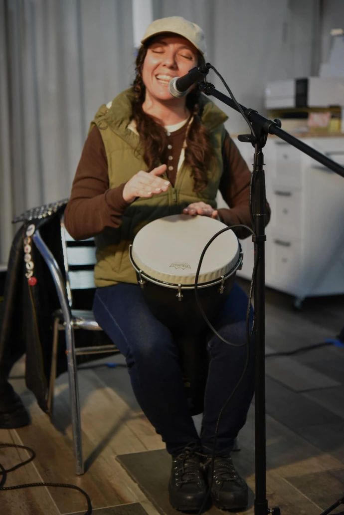 Open Mic performer