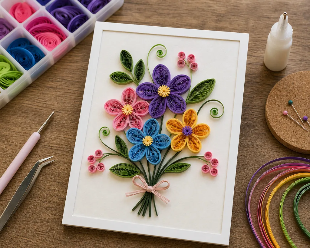 quilling example simple floral.webp