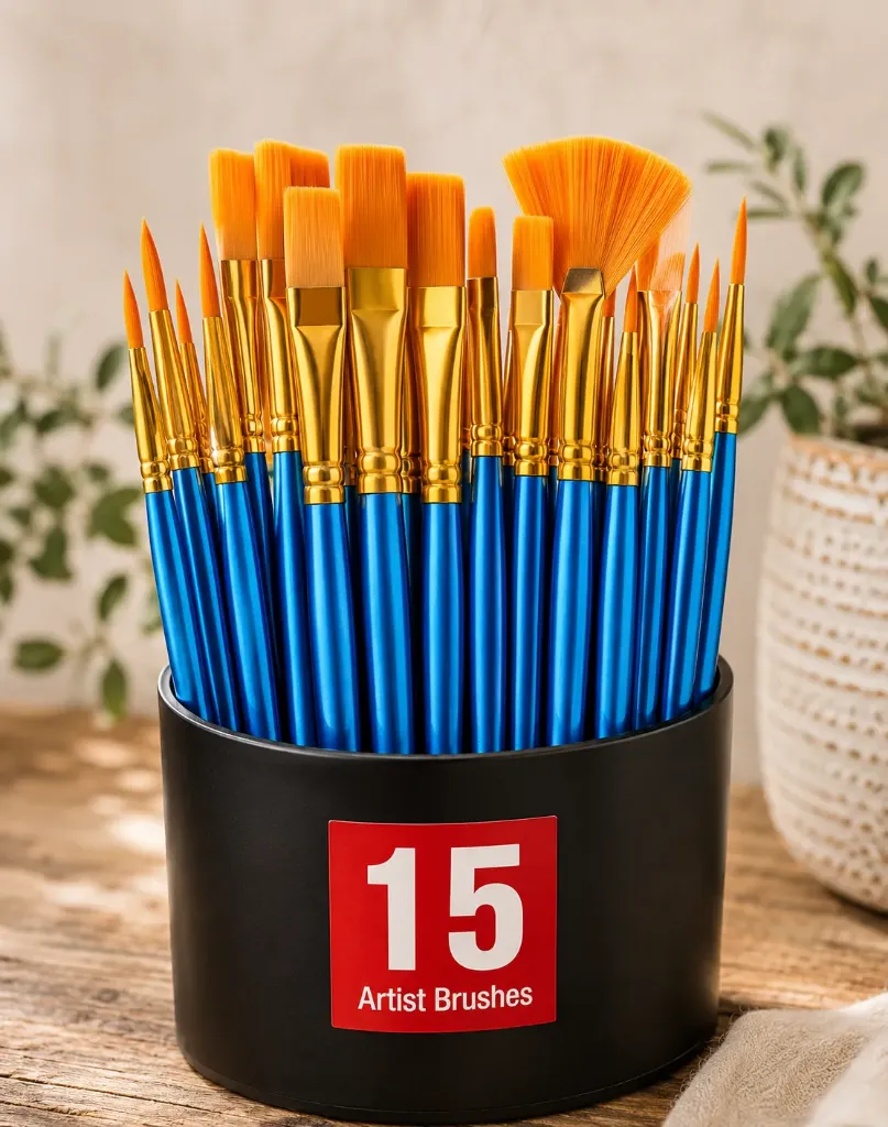 Paint brush set (15)