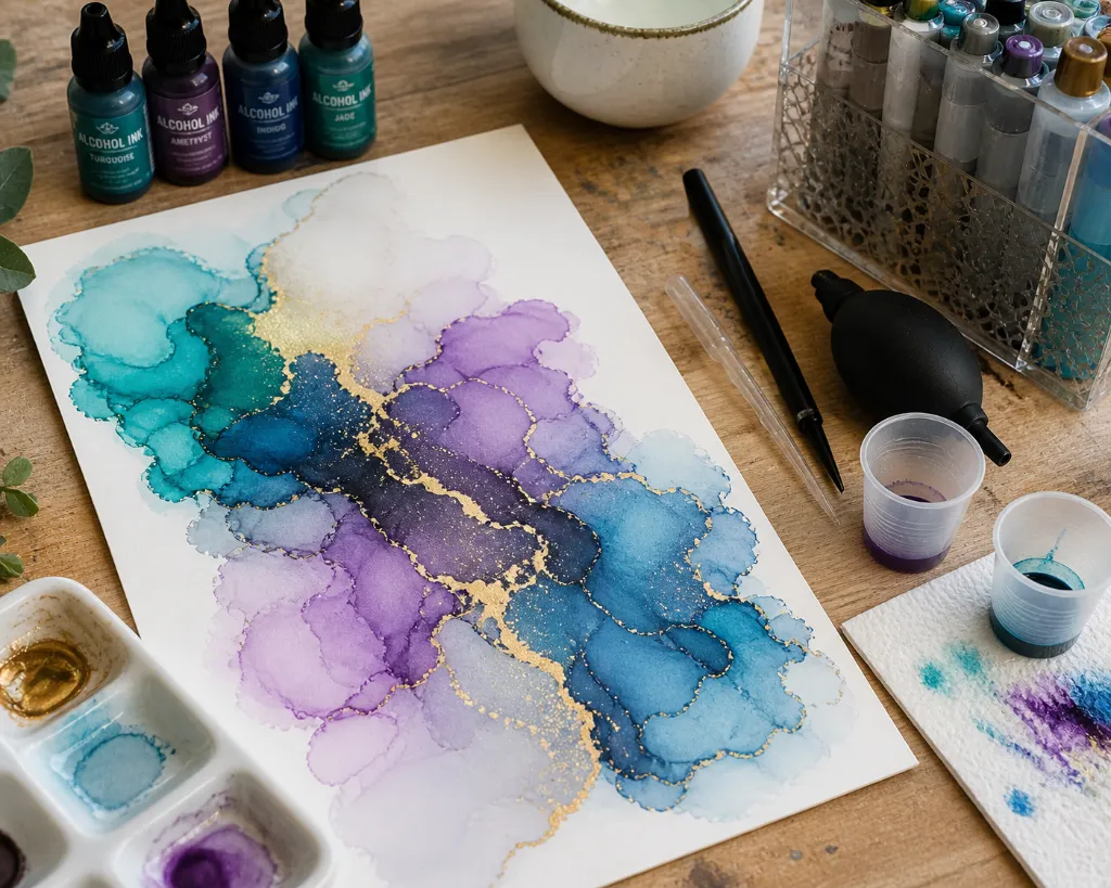 ALCOHOL INK - Explore