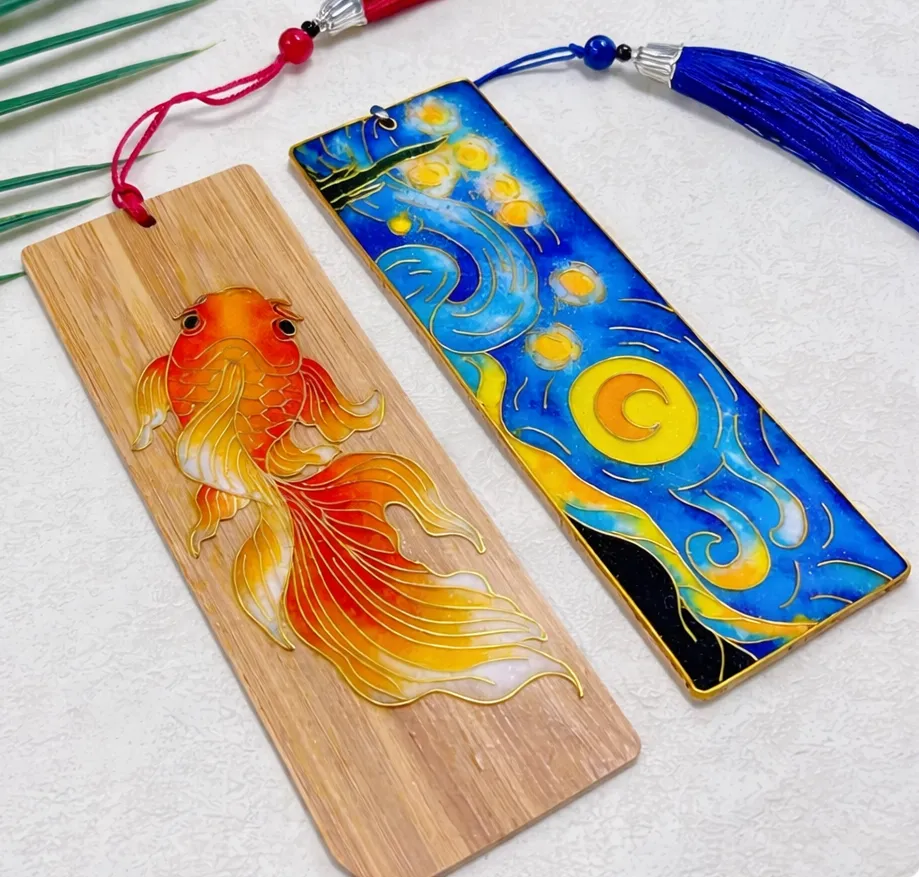 CLOISONNE BOOKMARK WORKSHOP (LOTUS A)